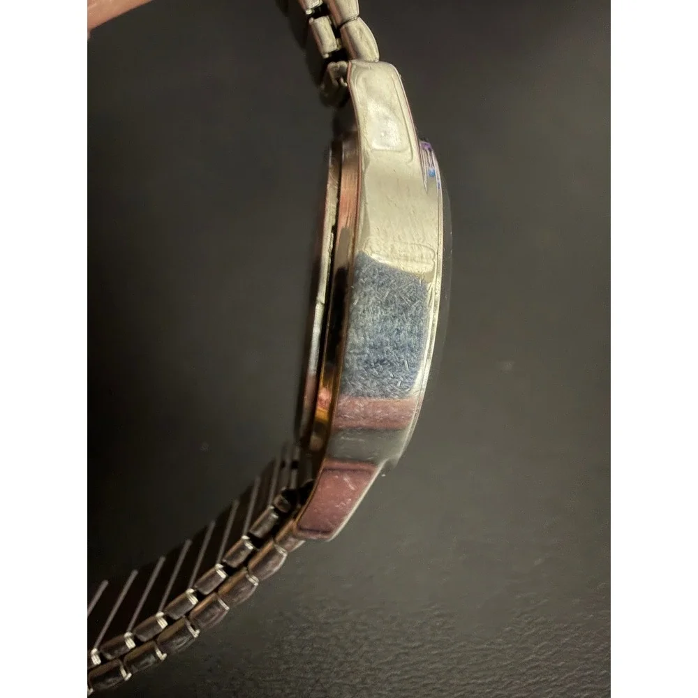 Timex Watch Indiglo Womens Silver Tone